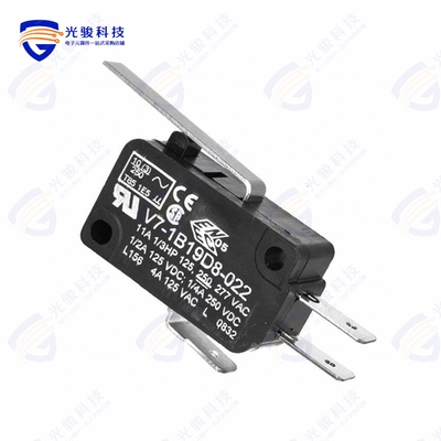 V7-1B19D8-022 《SWITCH SNAP ACTION SPDT 11A 125V》