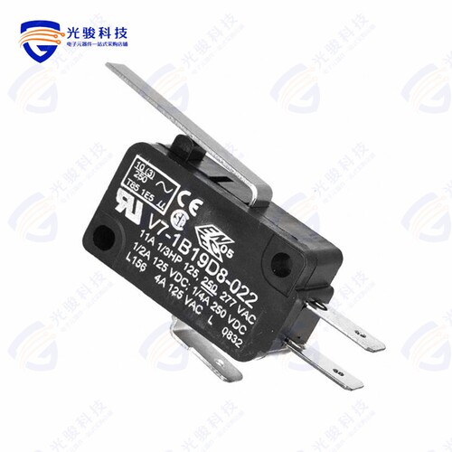 V7-1B19D8-022 《SWITCH SNAP ACTION SPDT 11A 125V》