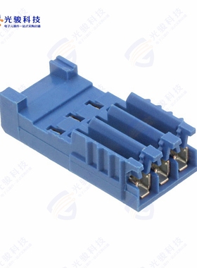 281786-3《CONN PLUG 3POS IDC 26-28AWG TIN》