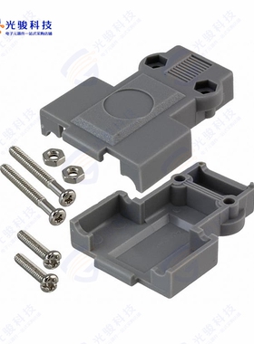 AGP-09/IDC《CONN BACKSHELL 9POS 180DEG GRAY》