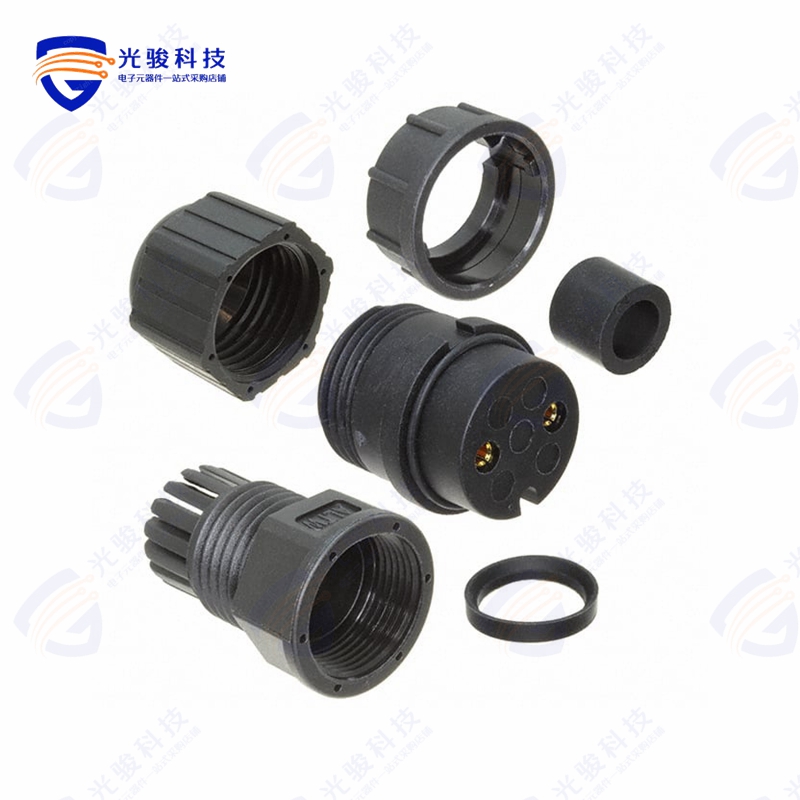 DC-02BFFA-SL7001《CONN PLUG FMALE 2P GOLD SLDR CUP》