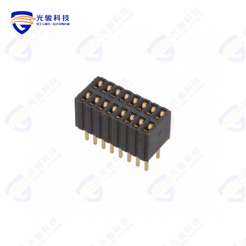 HRS-2B-16-GA《RECEPTACLE STRIP, 1.27MM, VERTIC》