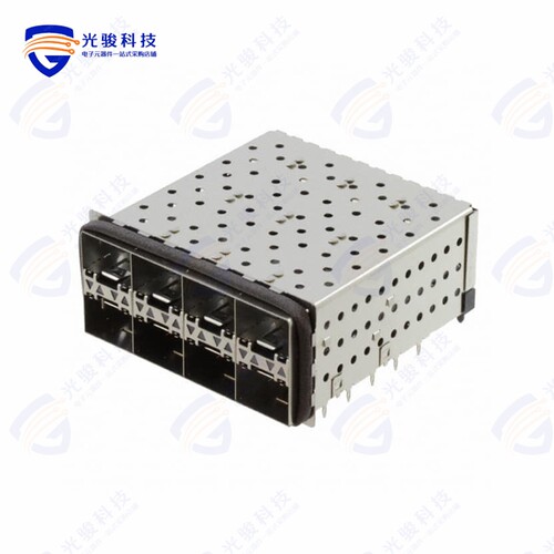 2007399-5《CONN SFP+ RCP W/CAGE 2X4 160P RA》