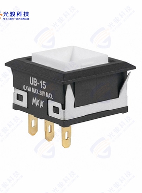 UB15KKG01N 《SWITCH PUSH SPDT 0.4VA 28V》