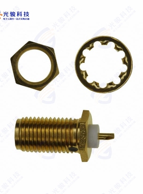 1053072-1《CONN SMA RCPT STR 50 OHM SOLDER》