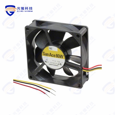 9WP0812H401《FAN 80X25MM 12VDC IP68 TACH》