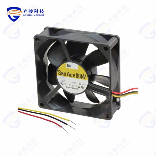 9WP0812H401《FAN 80X25MM 12VDC IP68 TACH》