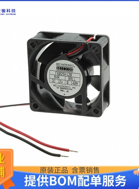 无刷直流风扇F6025X24B1-FHR-WS-EM【FAN AXIAL 60X25MM 24VDC WI