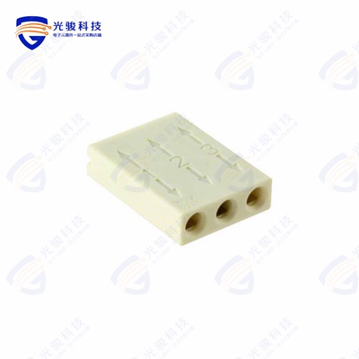 9286003203906《CONN JUNCT 3POS POKE-IN 18-24AWG》