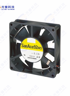 9WS0912H401《FAN 92X25MM 12VDC IP54 TACH》