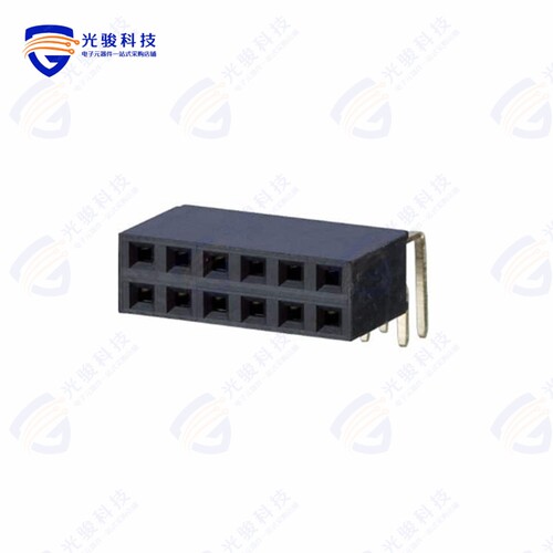 FR20204HBDN《RECEPTACLE, THR, DUAL ROW, .100