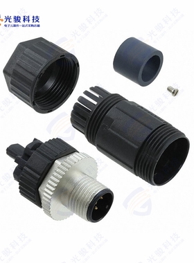 M12A-05BMMB-SL7001《CONN PLUG MALE 5POS GOLD SCREW》