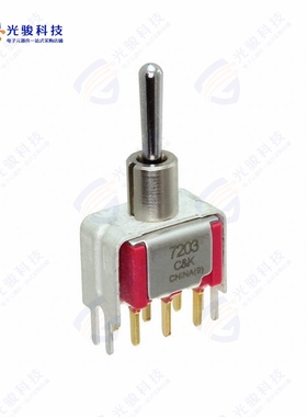 7203SD9V3BE 《SWITCH TOGGLE DPDT 0.4VA 20V》