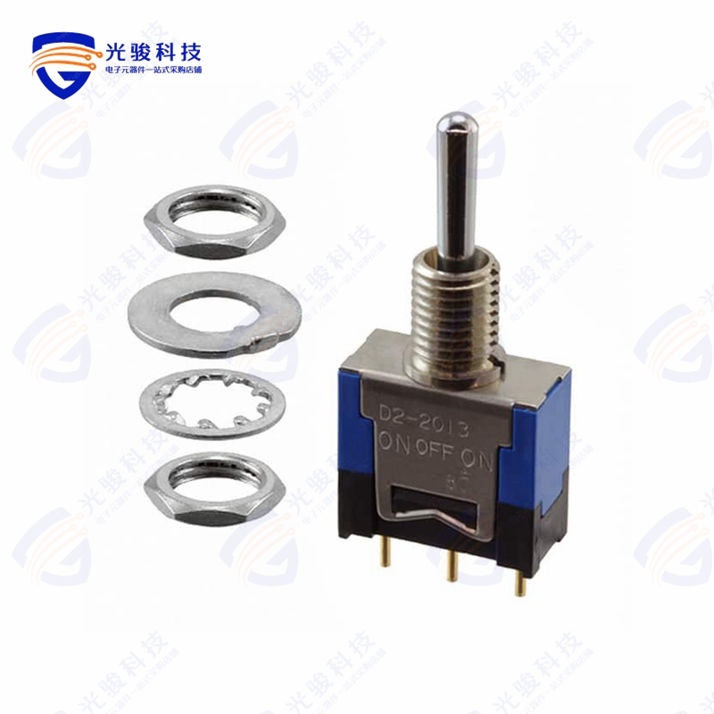 D22013P 《SWITCH TOGGLE SPDT 0.4VA 48V》