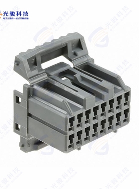 174514-6《HYBRID I/O CONN PLUG HSG 16P》