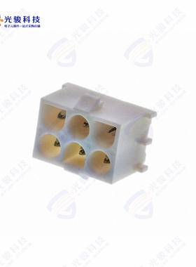 DME-06-S-SQ-V0《6.35MM HSG 2*3P PCB F STR MALE C》