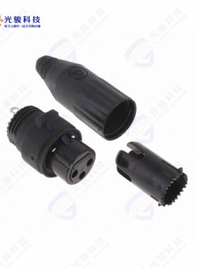 AAA3FPBZH《CONN PLUG FMALE XLR 3P SLDR CUP》