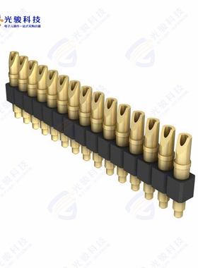 824-22-015-00-001000《CONN SPRING PISTON 15POS SLD PCB》