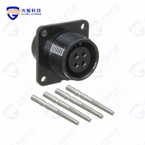 CXC3102A14S2S《CONN RCPT FMALE 4P SILVER CRIMP》