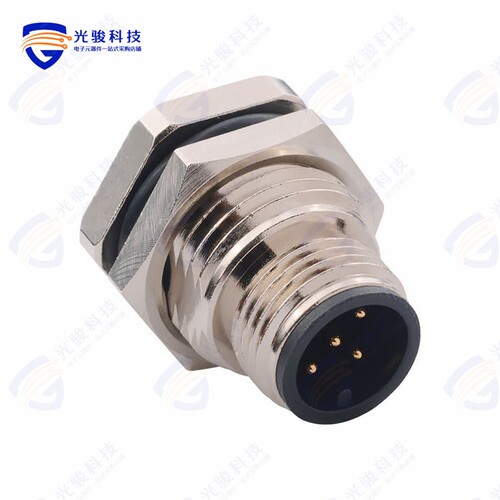 860-005-113R004《CONN RCPT MALE 5POS GOLD SOLDER》