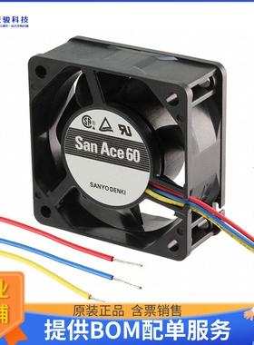 无刷直流风扇109R0624M401【FAN AXIAL 60X25MM 24VDC WIRE】