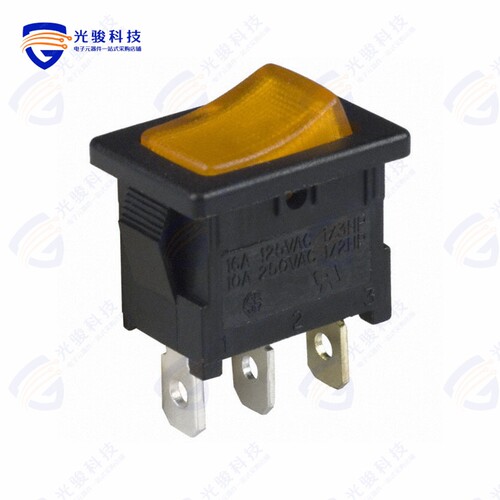 DA102J3AS215QF7 《SWITCH ROCKER SPST 16A 125V》