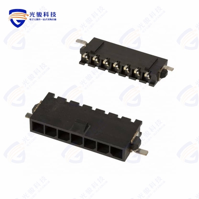2-1445057-7《CONN HEADER SMD R/A 7POS 3MM》