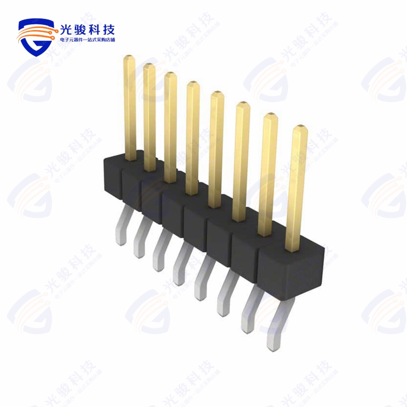 GBC08SGSN-M89《CONN HEADER SMD R/A 8POS 2.54MM》