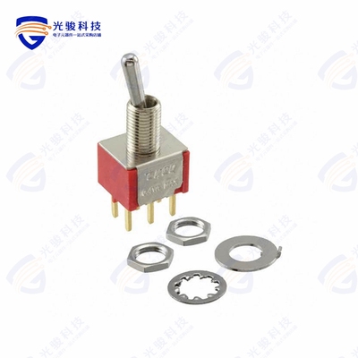 1-1825139-6 《SWITCH TOGGLE DPDT 0.4VA 20V》