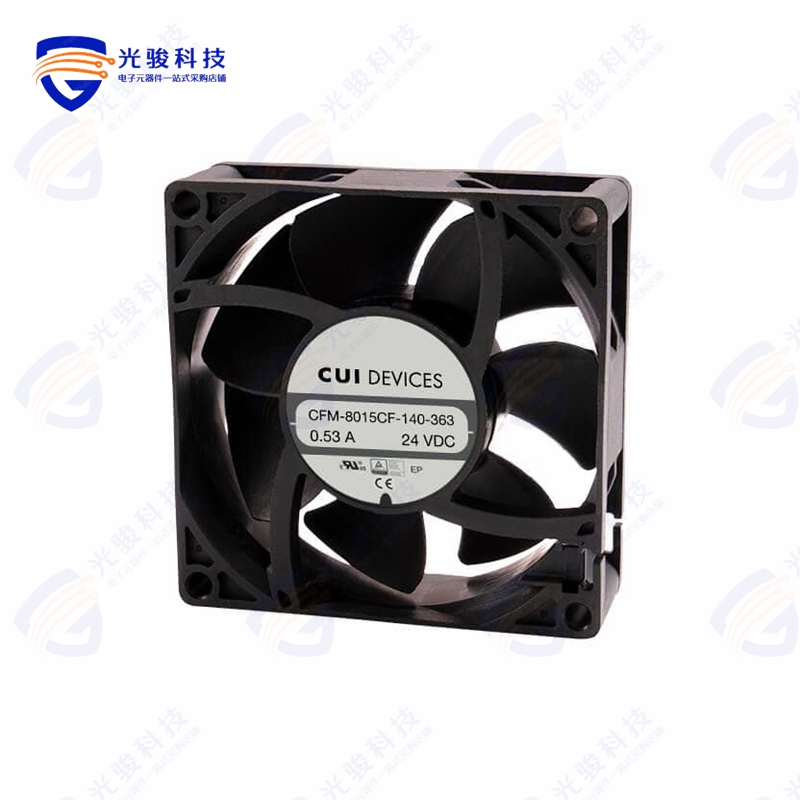 CFM-8015CF-120-213《DC AXIAL FAN, 80 MM SQUARE, 15 M》