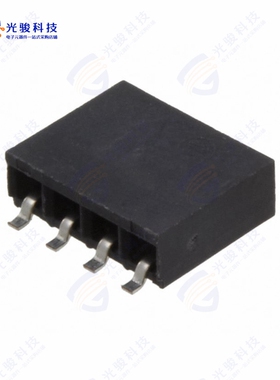 147721-3《CONN RCPT 4POS 0.1 GOLD SMD R/A》