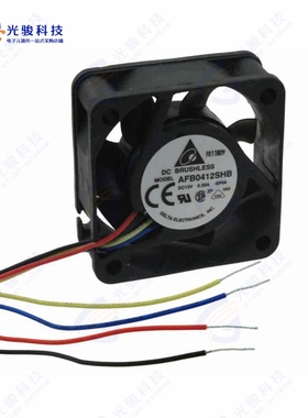 AFB0412SHB-SP04《FAN AXIAL 40X15MM 12VDC WIRE》