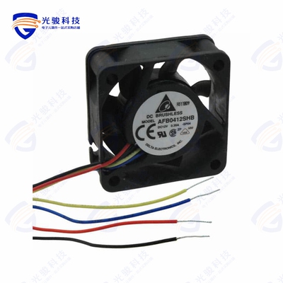 AFB0412SHB-SP04《FAN AXIAL 40X15MM 12VDC WIRE》
