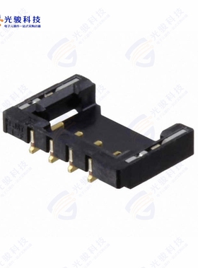 BM04B-ACHFKS-GACN-ETF(LF)(SN)《CONN+HEADER+SMD+R/A+4POS+1.2M