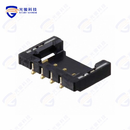 BM04B-ACHFKS-GACN-ETF(LF)(SN)《CONN+HEADER+SMD+R/A+4POS+1.2M