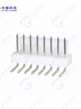 LHS-08-TRA《CONN HEADER R/A 8POS 2.54MM》