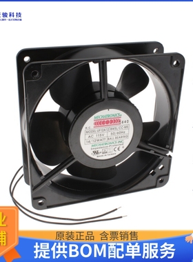 AC风扇UF12A12-BWSLR-CC-M5【FAN AXIAL 120X38MM 115VAC WIRE】