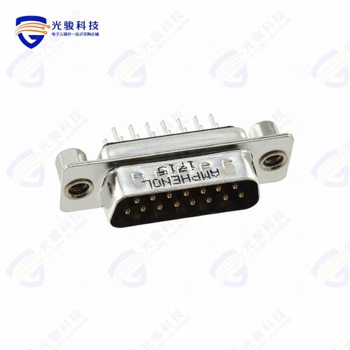 L717SDAH15POL2《CONN D-SUB PLUG 15POS VERT SLDR》