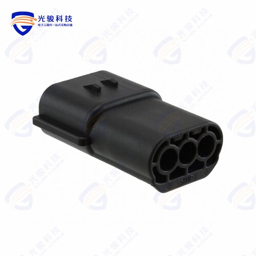 174359-2《CONN CAP HOUSING 3POS BLACK》