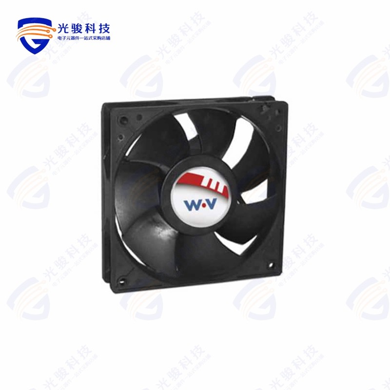 DC1202512V2B-2T0《FAN 12VDC 120X25MM 2WIRES》