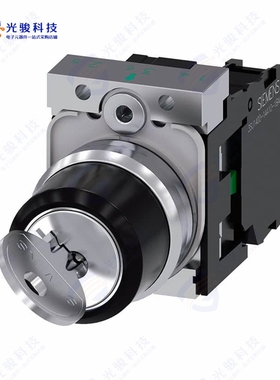 3SU11504BF111BA0 《KEY SW, 2POS, MTND, KEY REMOVAL》