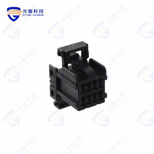 174044-2《CONN PLUG HSNG 8POS DUAL BLACK》