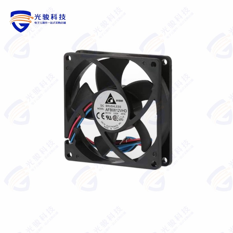AFB0812VHD-AF00《80X80X20MM 12V DC FAN W/SPEED SE》