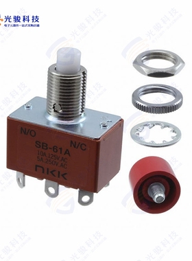 SB61A/AT414C 《SWITCH PUSHBUTTON DPDT 10A 125V》