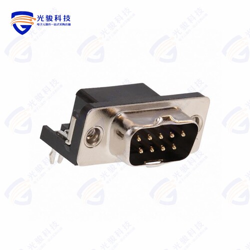 DE09-PL-24-BP《CONN D-SUB PLUG 9POS R/A SLDR》