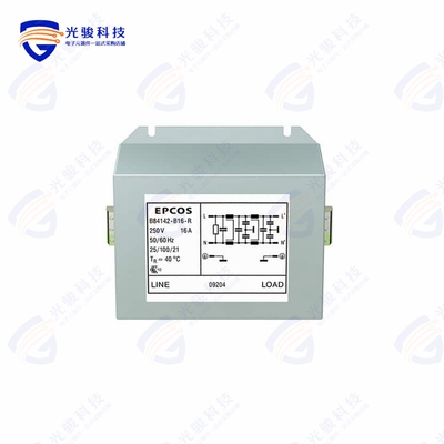 B84142B0016R000《LINE FILTER 250VDC/VAC 16A CHASS》