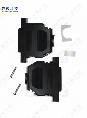 956-025-010R011《CONN BACKSHELL 25POS 180DEG BLK》