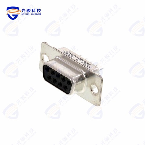 242A10050X《CONN D-SUB RCPT 9POS VERT SLDR》