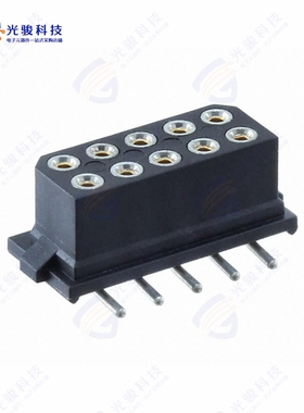 M80-6811042《CONN RCPT 10POS 0.079 GOLD SMD》