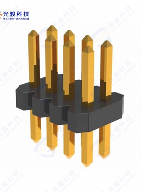 GRPB042VWVN-RC《CONN HEADER VERT 8POS 1.27MM》